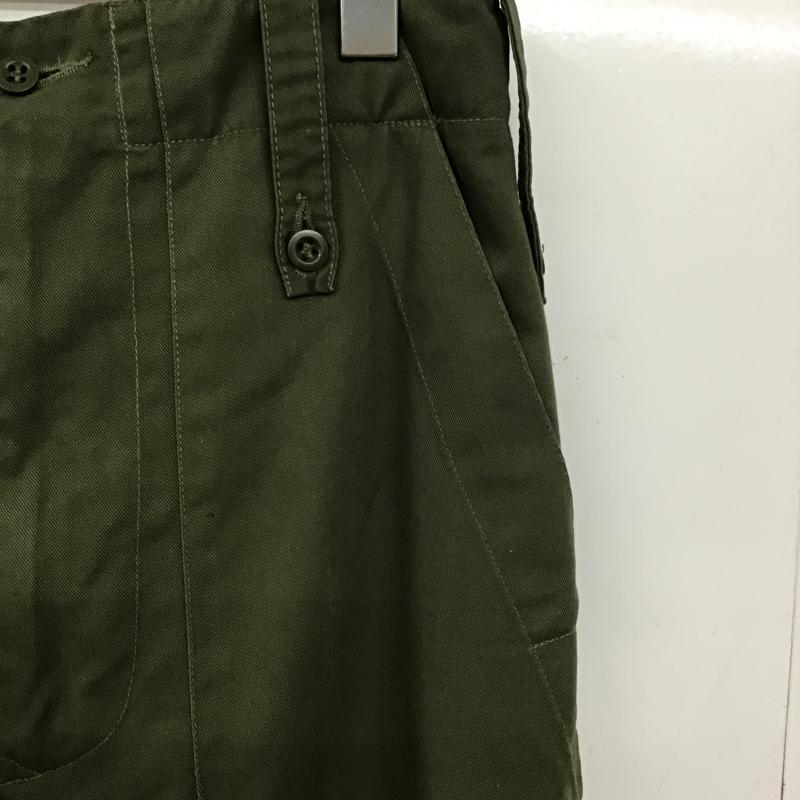 ミリタリー ミリタリー パンツ ワークパンツ、ペインターパンツ ワークパンツ ワイドパンツ カジュアルパンツ 無地 カーキ / カーキ / khaki メンズ USED 古着 中古 10161781