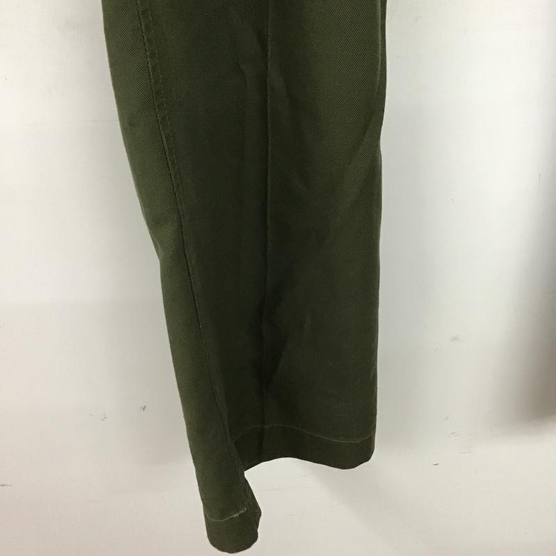 ミリタリー ミリタリー パンツ ワークパンツ、ペインターパンツ ワークパンツ ワイドパンツ カジュアルパンツ 無地 カーキ / カーキ / khaki メンズ USED 古着 中古 10161781