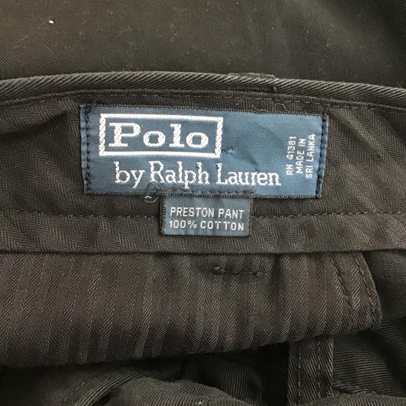 ポロバイラルフローレン Polo by RALPH LAUREN パンツ チノパン チノパン ワイドパンツ カジュアルパンツ 40 無地 ダークグレー / ダークグレー / メンズ USED 古着 中古 10161786
