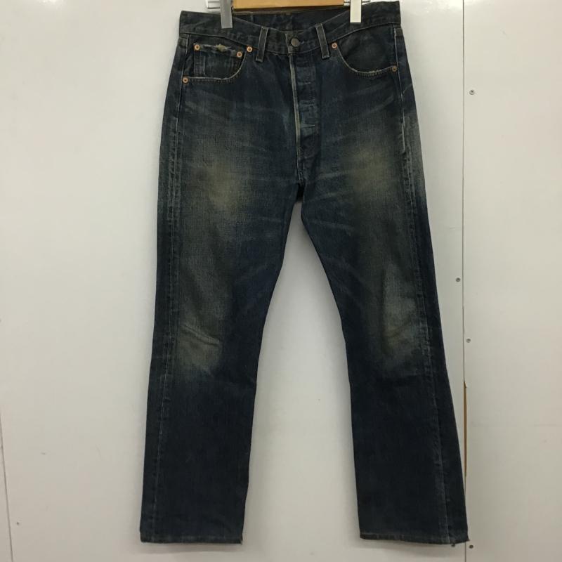 リーバイストラウスアンドコー Levi Strauss & co. パンツ デニム、ジーンズ デニムパンツ ワイドパンツ カジュアルパンツ 32インチ 無地 インディゴ / インディゴ / Indigo メンズ USED 古着 中古 10161787
