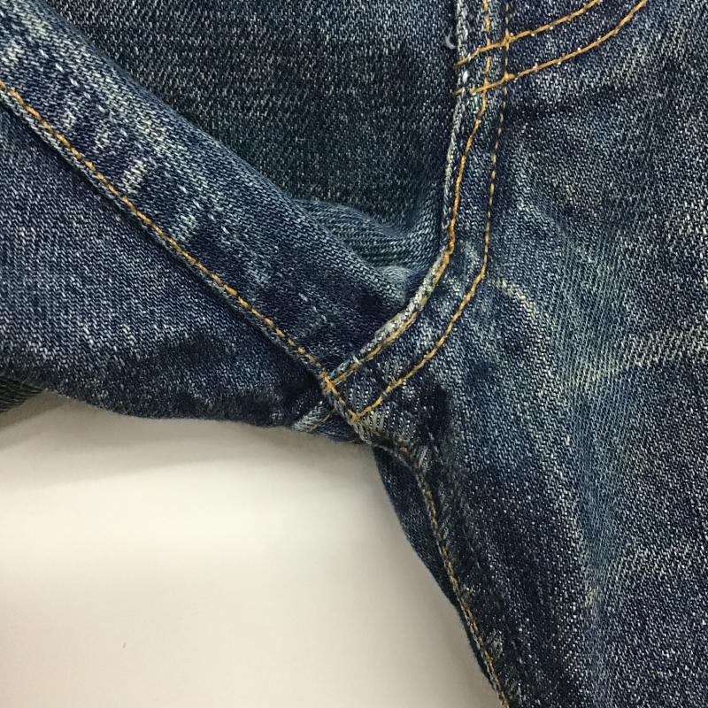 リーバイストラウスアンドコー Levi Strauss & co. パンツ デニム、ジーンズ デニムパンツ ワイドパンツ カジュアルパンツ 32インチ 無地 インディゴ / インディゴ / Indigo メンズ USED 古着 中古 10161787