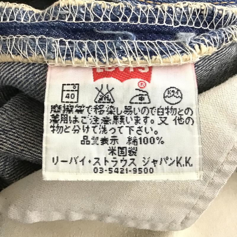 リーバイストラウスアンドコー Levi Strauss & co. パンツ デニム、ジーンズ デニムパンツ ワイドパンツ カジュアルパンツ 32インチ 無地 インディゴ / インディゴ / Indigo メンズ USED 古着 中古 10161787