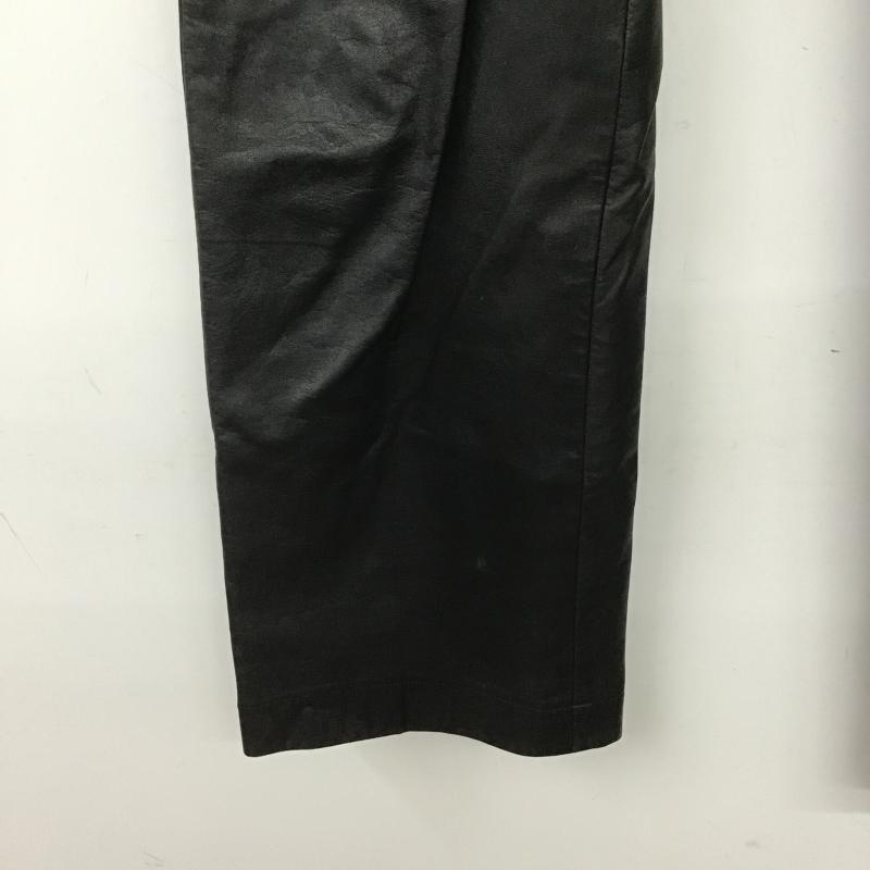 ソーイ soe パンツ ワークパンツ、ペインターパンツ レザーパンツ スリムパンツ カウレザー 1 無地 黒 / ブラック / black メンズ USED 古着 中古 10161789