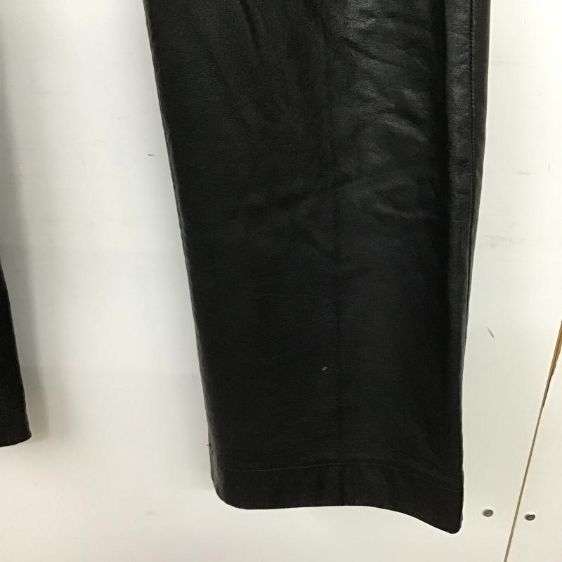 ソーイ soe パンツ ワークパンツ、ペインターパンツ レザーパンツ スリムパンツ カウレザー 1 無地 黒 / ブラック / black メンズ USED 古着 中古 10161789