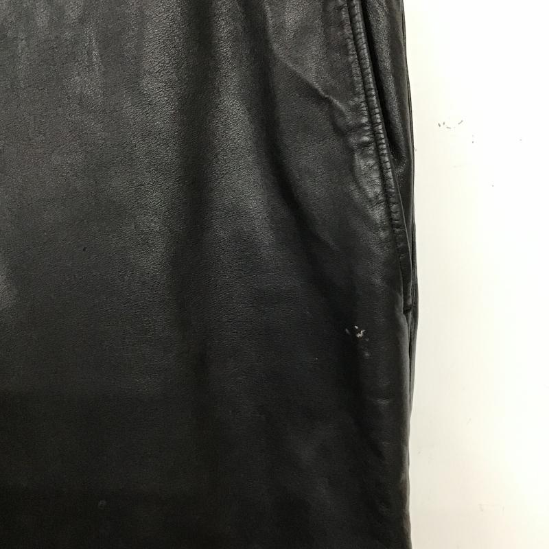 ソーイ soe パンツ ワークパンツ、ペインターパンツ レザーパンツ スリムパンツ カウレザー 1 無地 黒 / ブラック / black メンズ USED 古着 中古 10161789