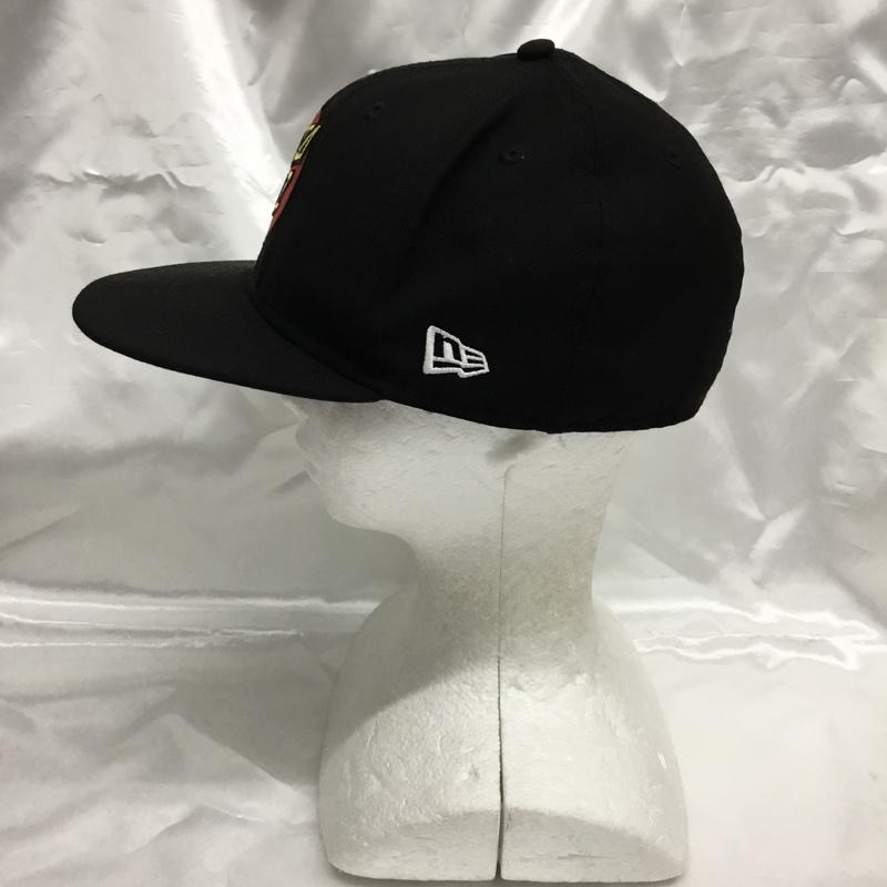 サンタクルーズ SANTA CRUZ 帽子 キャップ NEW ERA 58.7cm 7 3/8 ロゴ、文字 黒 / ブラック / black メンズ USED 古着 中古 10161790
