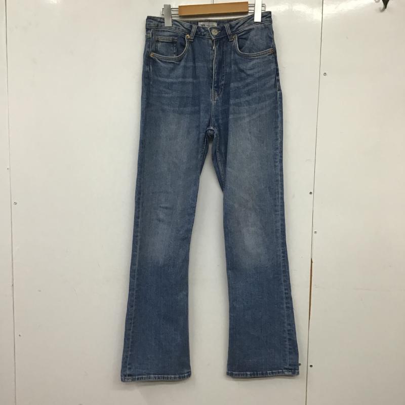 ザラ ZARA パンツ デニム、ジーンズ デニムパンツ スリムパンツ カジュアルパンツ ストレッチパンツ 38インチ 無地 インディゴ / インディゴ / Indigo メンズ USED 古着 中古 10161792