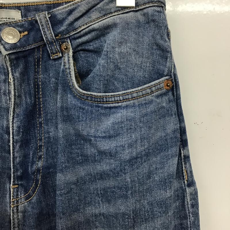 ザラ ZARA パンツ デニム、ジーンズ デニムパンツ スリムパンツ カジュアルパンツ ストレッチパンツ 38インチ 無地 インディゴ / インディゴ / Indigo メンズ USED 古着 中古 10161792