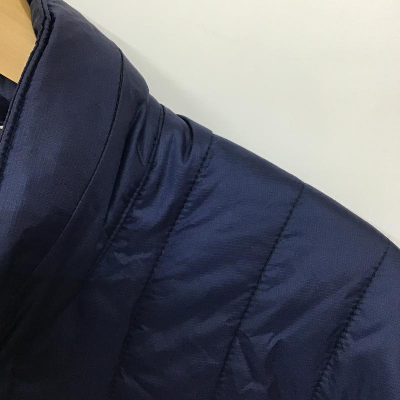 エディーバウアー Eddie Bauer ジャケット、上着 ジャンパー、ブルゾン ジップアップジャケット ダウンジャケット アウター XL ロゴ、文字 青 / ブルー / blue メンズ USED 古着 中古 10161799