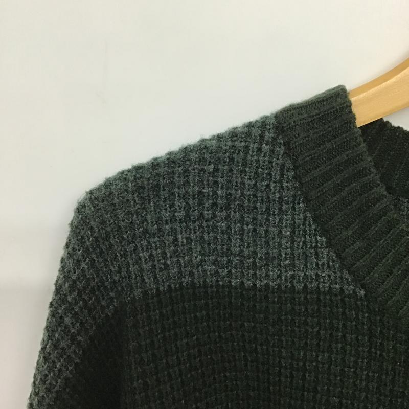 サンリバー SUN RIVER ニット、セーター 長袖 長袖ニットカットソー クルーネック セーター XL ボーダー柄 マルチカラー / マルチカラー / multicolor メンズ USED 古着 中古 10161801