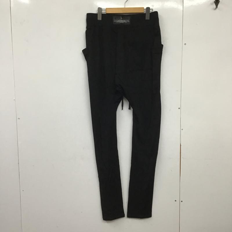 バジュラ bajra パンツ サルエルパンツ カジュアルパンツ ストレッチパンツ 2 ロゴ、文字 黒 / ブラック / black メンズ USED 古着 中古 10161804