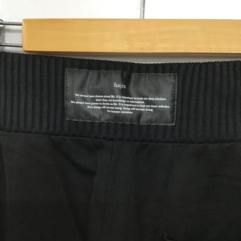バジュラ bajra パンツ サルエルパンツ カジュアルパンツ ストレッチパンツ 2 ロゴ、文字 黒 / ブラック / black メンズ USED 古着 中古 10161804