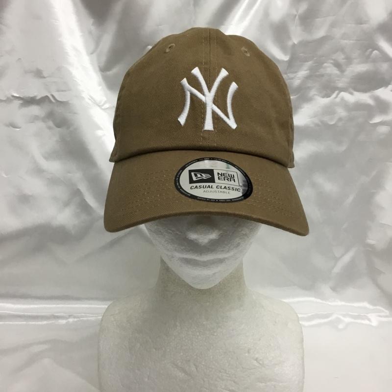 ニューエラ NEW ERA 帽子 キャップ 無地 ベージュ / ベージュ / beige メンズ USED 古着 中古 10161805