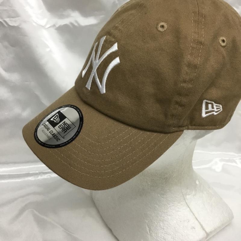 ニューエラ NEW ERA 帽子 キャップ 無地 ベージュ / ベージュ / beige メンズ USED 古着 中古 10161805