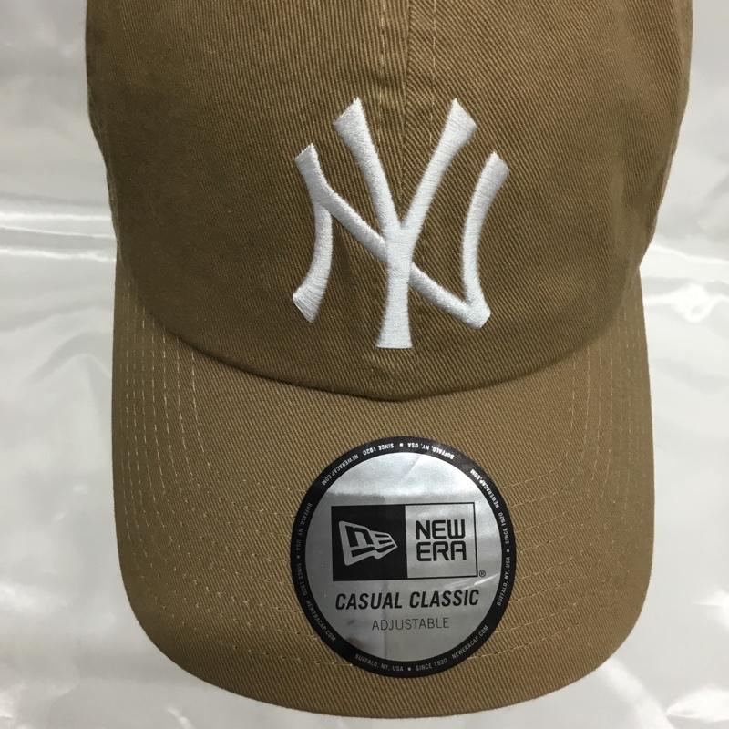 ニューエラ NEW ERA 帽子 キャップ 無地 ベージュ / ベージュ / beige メンズ USED 古着 中古 10161805
