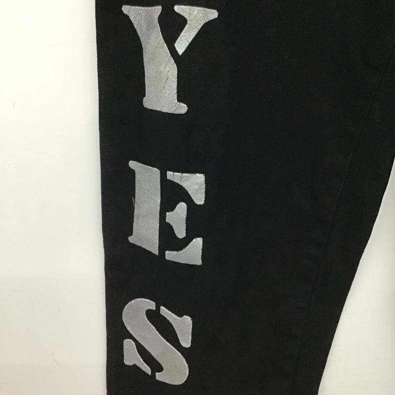 古着 USED パンツ デニム、ジーンズ デニムパンツ ワイドパンツ カジュアルパンツ 32インチ ロゴ、文字 ダークグレー / ダークグレー / メンズ USED 古着 中古 10161811