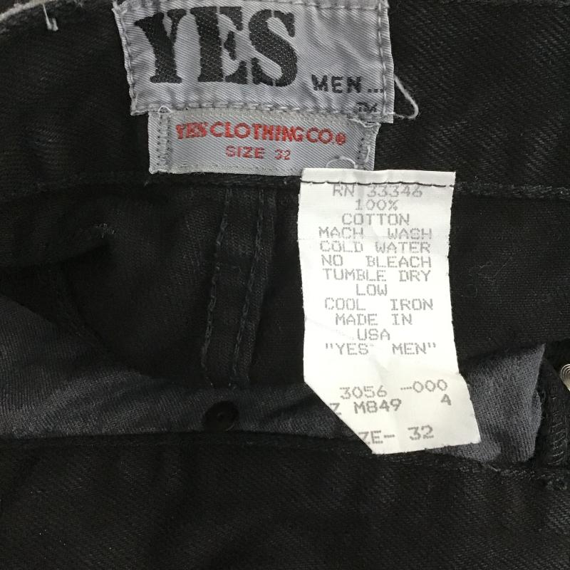 古着 USED パンツ デニム、ジーンズ デニムパンツ ワイドパンツ カジュアルパンツ 32インチ ロゴ、文字 ダークグレー / ダークグレー / メンズ USED 古着 中古 10161811