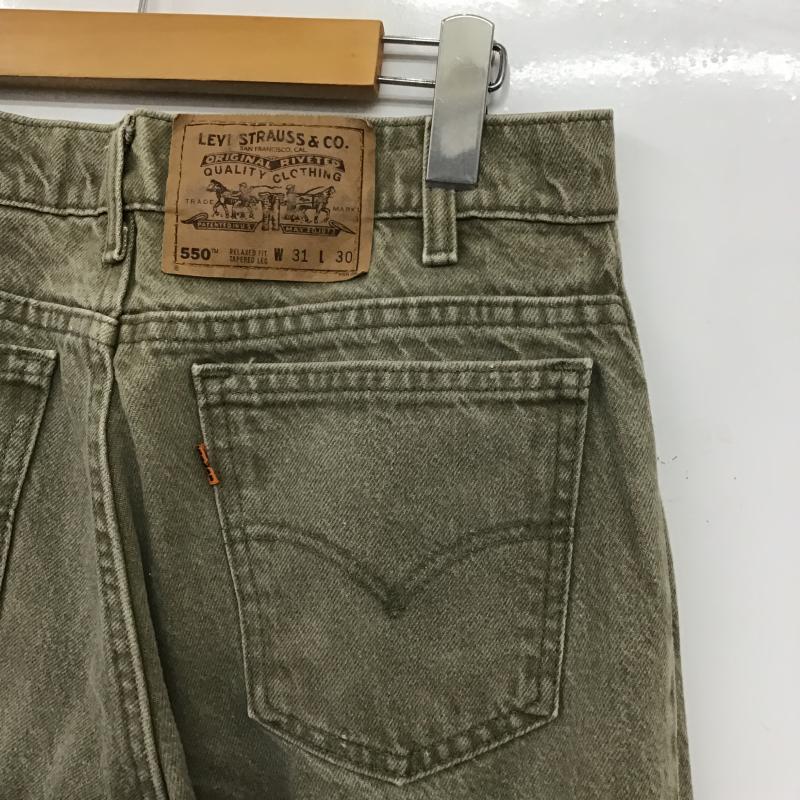 リーバイストラウスアンドコー Levi Strauss & co. パンツ デニム、ジーンズ デニムパンツ ワイドパンツ カジュアルパンツ 31インチ 無地 マルチカラー / マルチカラー / multicolor メンズ USED 古着 中古 10161813