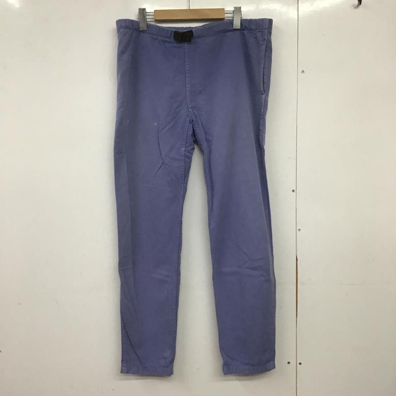 グラミチ GRAMICCI パンツ ワークパンツ、ペインターパンツ ワークパンツ ワイドパンツ カジュアルパンツ S ロゴ、文字 紫 / パープル / purple メンズ USED 古着 中古 10161815