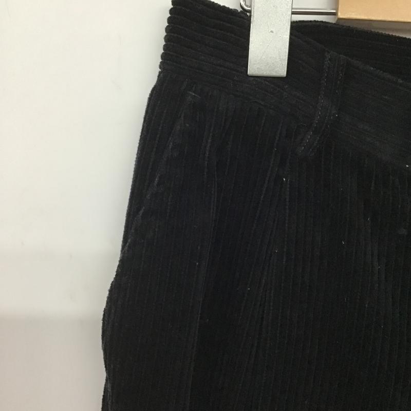 ハレ HARE パンツ ワークパンツ、ペインターパンツ コーデュロイパンツ ワイドパンツ カジュアルパンツ S 無地 黒 / ブラック / black メンズ USED 古着 中古 10161818