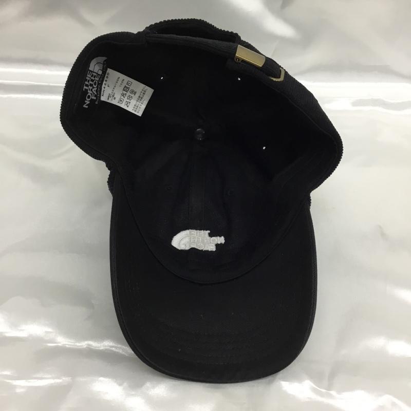 ザノースフェイス THE NORTH FACE 帽子 キャップ NN42430 ユニセックス バレーコーデュロイキャップ FREE ロゴ、文字 黒 / ブラック / black メンズ USED 古着 中古 10161819