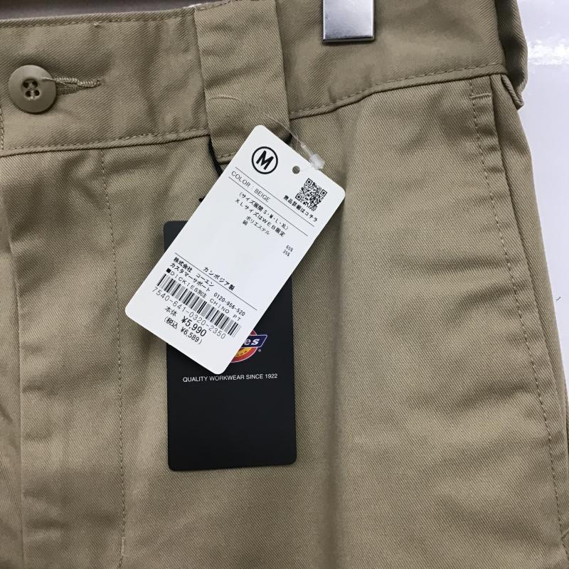 ディッキーズ Dickies パンツ ワークパンツ、ペインターパンツ ワークパンツ ワイドパンツ カジュアルパンツ M 無地 ベージュ / ベージュ / beige メンズ USED 古着 中古 10161820