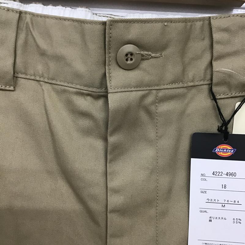 ディッキーズ Dickies パンツ ワークパンツ、ペインターパンツ ワークパンツ ワイドパンツ カジュアルパンツ M 無地 ベージュ / ベージュ / beige メンズ USED 古着 中古 10161820