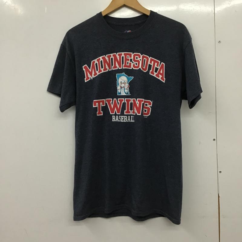 メジャーリーグベースボール MLB Tシャツ 半袖 半袖カットソー プリントTシャツ クルーネックカットソー M プリント 紺 / ネイビー / navy メンズ USED 古着 中古 10161821