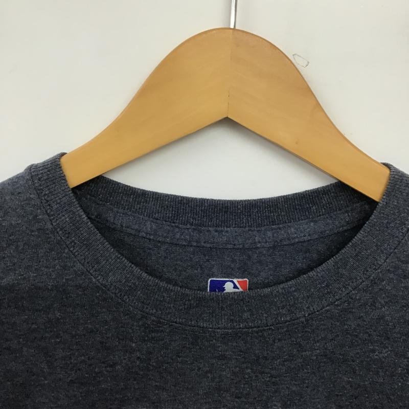メジャーリーグベースボール MLB Tシャツ 半袖 半袖カットソー プリントTシャツ クルーネックカットソー M プリント 紺 / ネイビー / navy メンズ USED 古着 中古 10161821