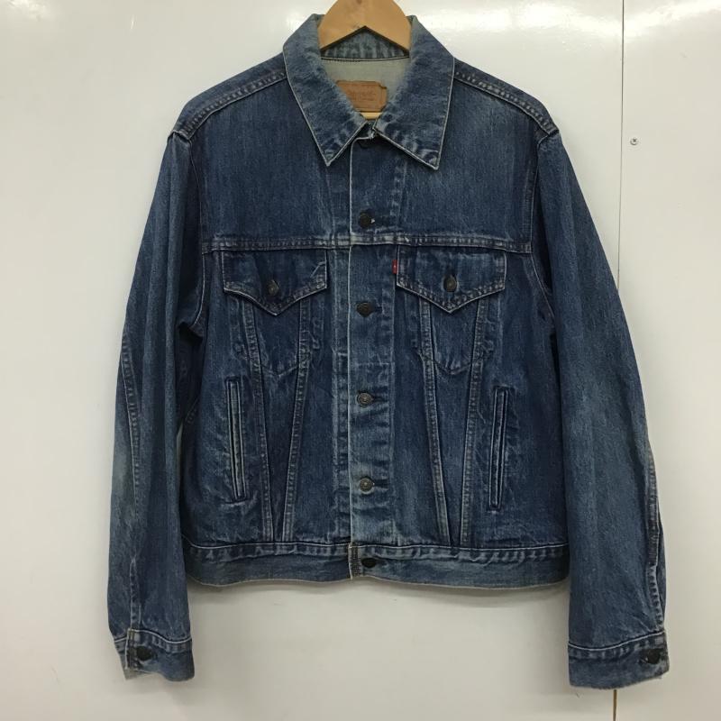 リーバイストラウスアンドコー Levi Strauss & co. ジャケット、上着 ジャンパー、ブルゾン デニムジャケット Gジャン アウター カジュアルジャケット 46 無地 インディゴ / インディゴ / Indigo メンズ USED 古着 中古 10161823