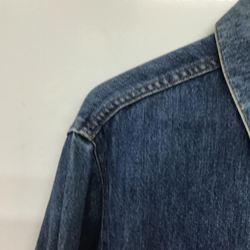 リーバイストラウスアンドコー Levi Strauss & co. ジャケット、上着 ジャンパー、ブルゾン デニムジャケット Gジャン アウター カジュアルジャケット 46 無地 インディゴ / インディゴ / Indigo メンズ USED 古着 中古 10161823