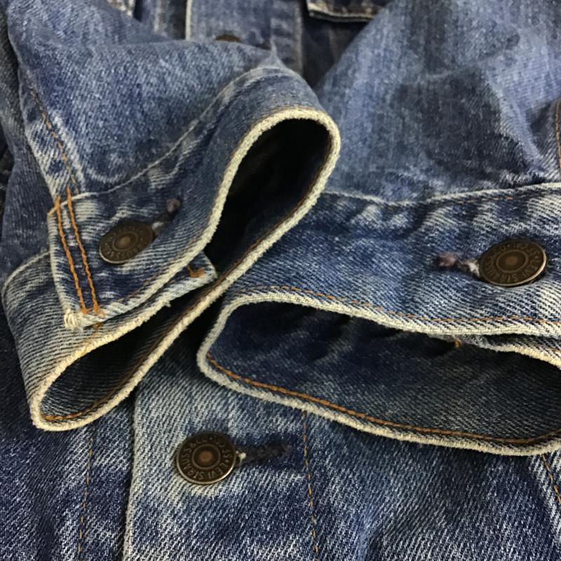 リーバイストラウスアンドコー Levi Strauss & co. ジャケット、上着 ジャンパー、ブルゾン デニムジャケット Gジャン アウター カジュアルジャケット 46 無地 インディゴ / インディゴ / Indigo メンズ USED 古着 中古 10161823