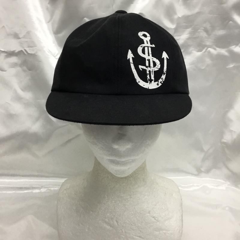 カシラ CA4LA 帽子 キャップ RIY00481 ロゴ、文字 黒 / ブラック / black メンズ USED 古着 中古 10161825