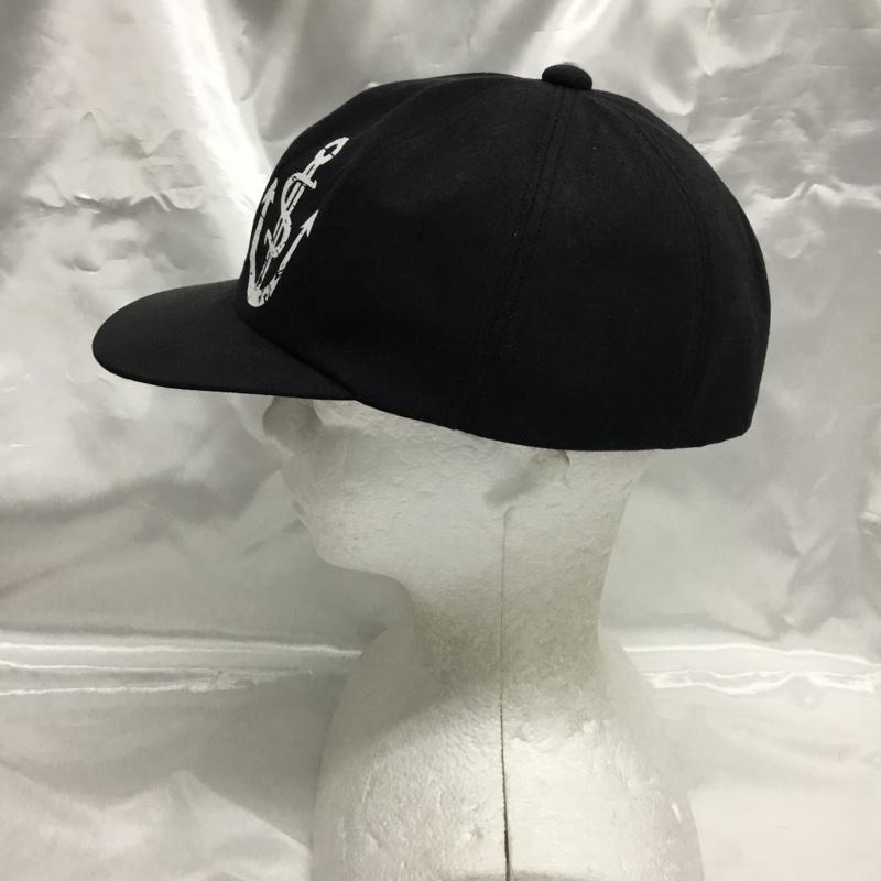カシラ CA4LA 帽子 キャップ RIY00481 ロゴ、文字 黒 / ブラック / black メンズ USED 古着 中古 10161825