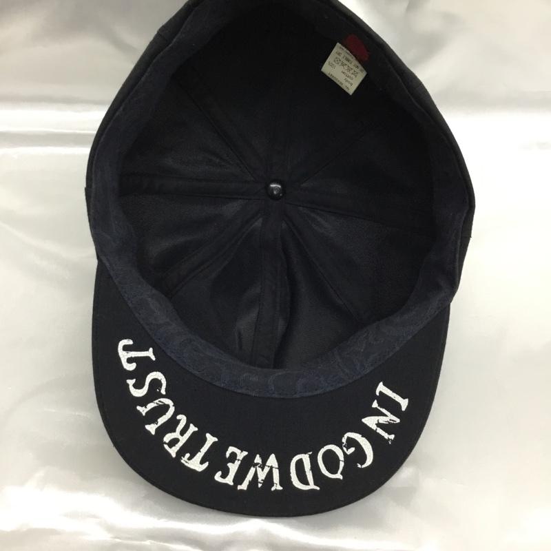 カシラ CA4LA 帽子 キャップ RIY00481 ロゴ、文字 黒 / ブラック / black メンズ USED 古着 中古 10161825