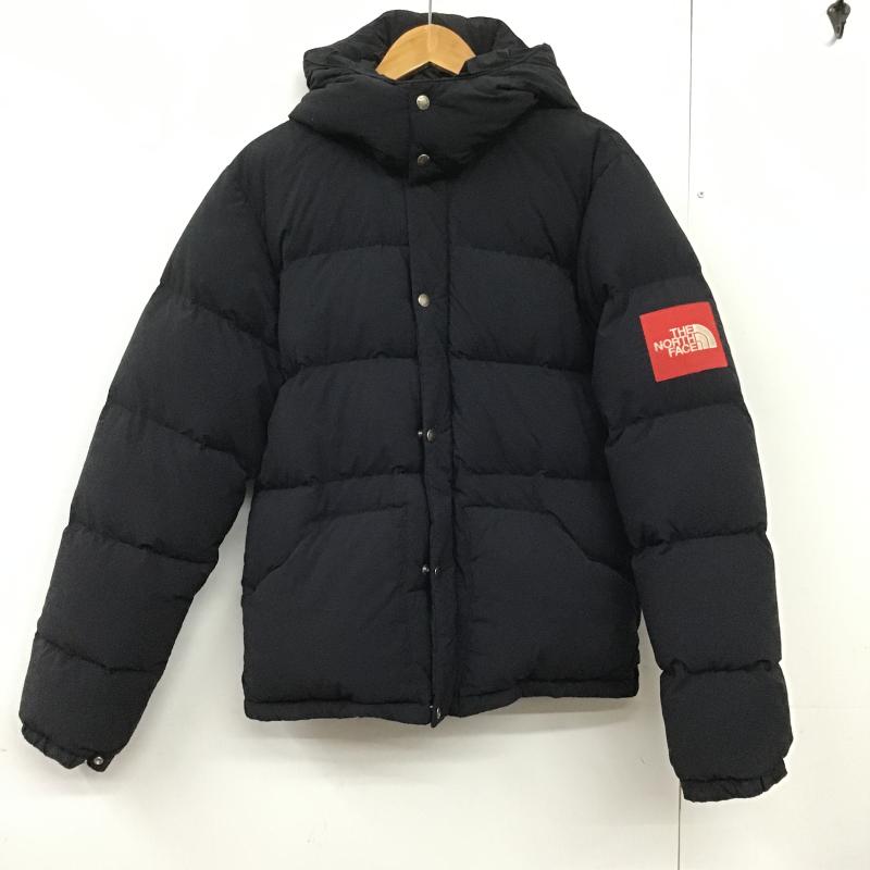 ザノースフェイス THE NORTH FACE ジャケット、上着 ジャンパー、ブルゾン nd91401 キャンプシエラショート ダウンジャケット XL ロゴ、文字 紺 / ネイビー / navy メンズ USED 古着 中古 10161831