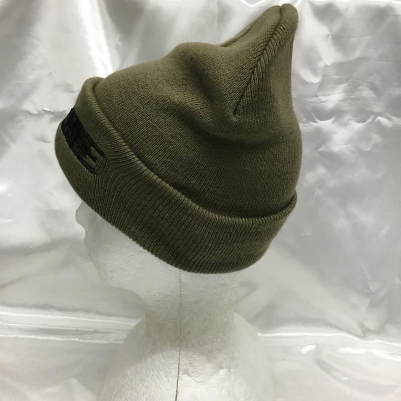 シュプリーム Supreme 帽子 ニット帽 motion logo beanie ロゴ、文字 カーキ / カーキ / khaki メンズ USED 古着 中古 10161836