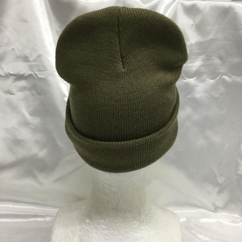 シュプリーム Supreme 帽子 ニット帽 motion logo beanie ロゴ、文字 カーキ / カーキ / khaki メンズ USED 古着 中古 10161836