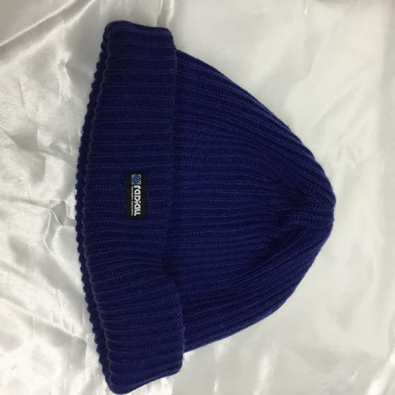 ラディアル RADIALL 帽子 ニット帽 無地 青 / ブルー / blue メンズ USED 古着 中古 10161839