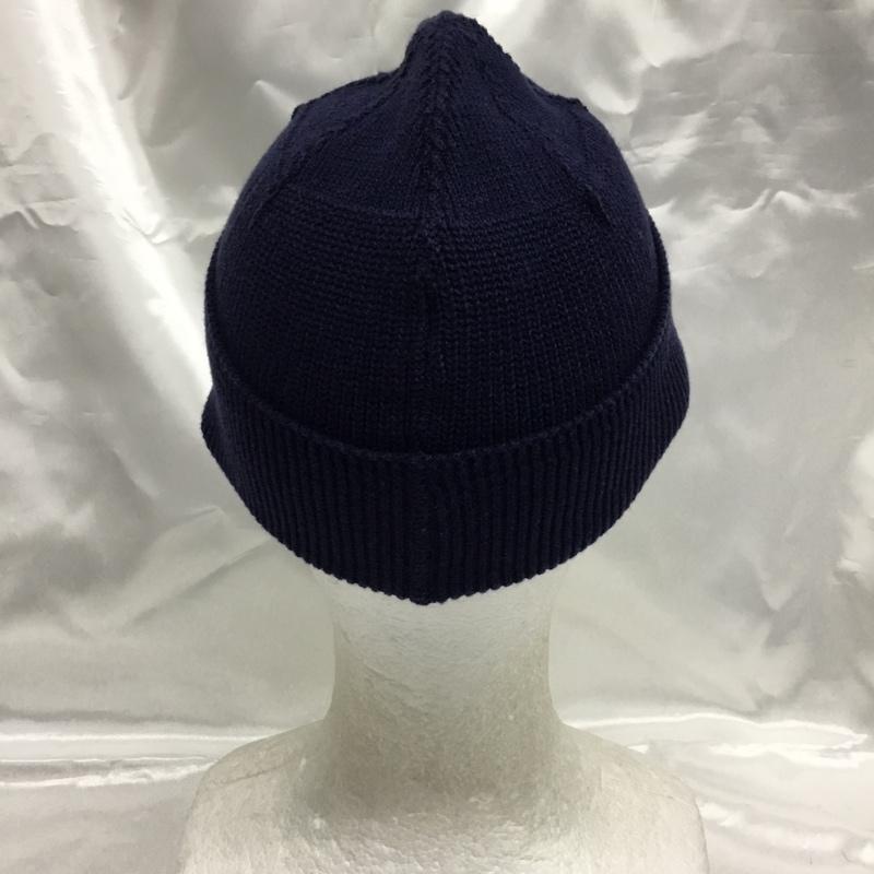 アンドファミリー ANDFAMILY 帽子 ニット帽 無地 紺 / ネイビー / navy メンズ USED 古着 中古 10161841
