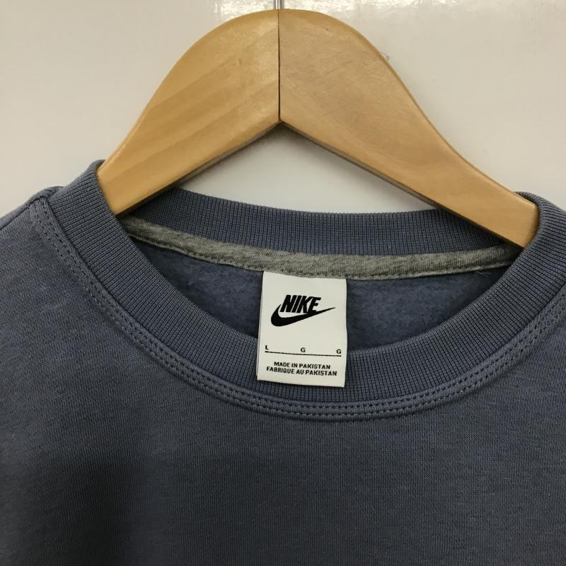 ナイキ NIKE トレーナー 長袖 長袖トレーナー スウェット クルーネック プルオーバー L ロゴ、文字 マルチカラー / マルチカラー / multicolor メンズ USED 古着 中古 10161844