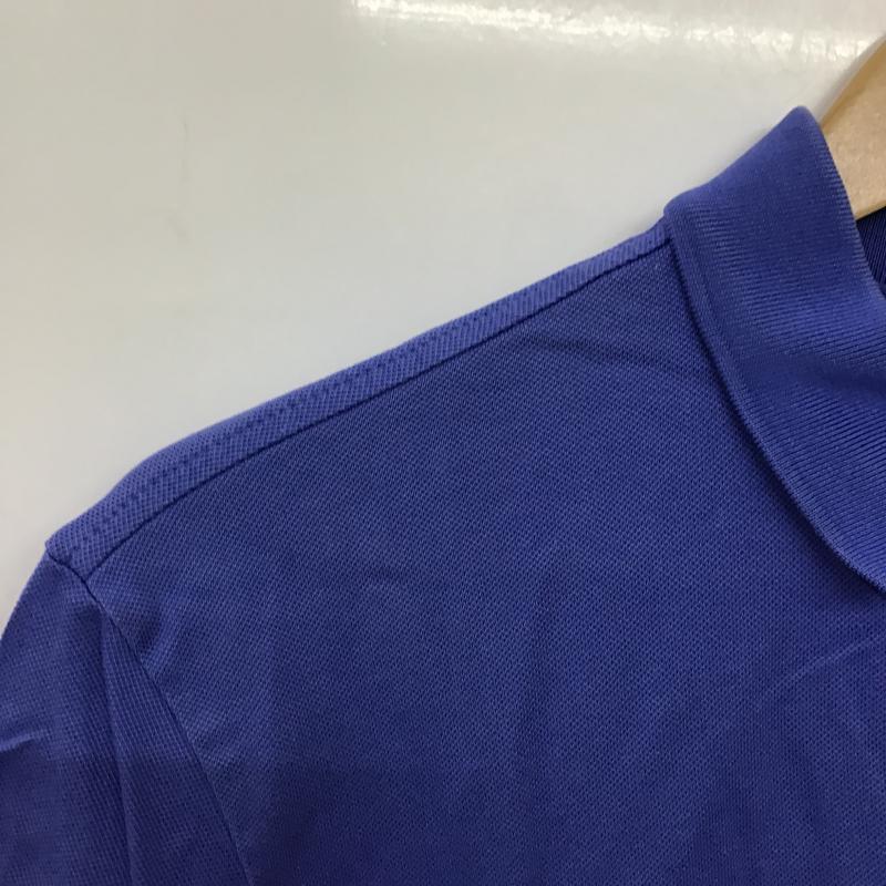 ポロラルフローレン POLO RALPH LAUREN ポロシャツ 半袖 半袖ポロシャツ カラーシャツ 半袖カットソー M ロゴ、文字 青 / ブルー / blue メンズ USED 古着 中古 10161847