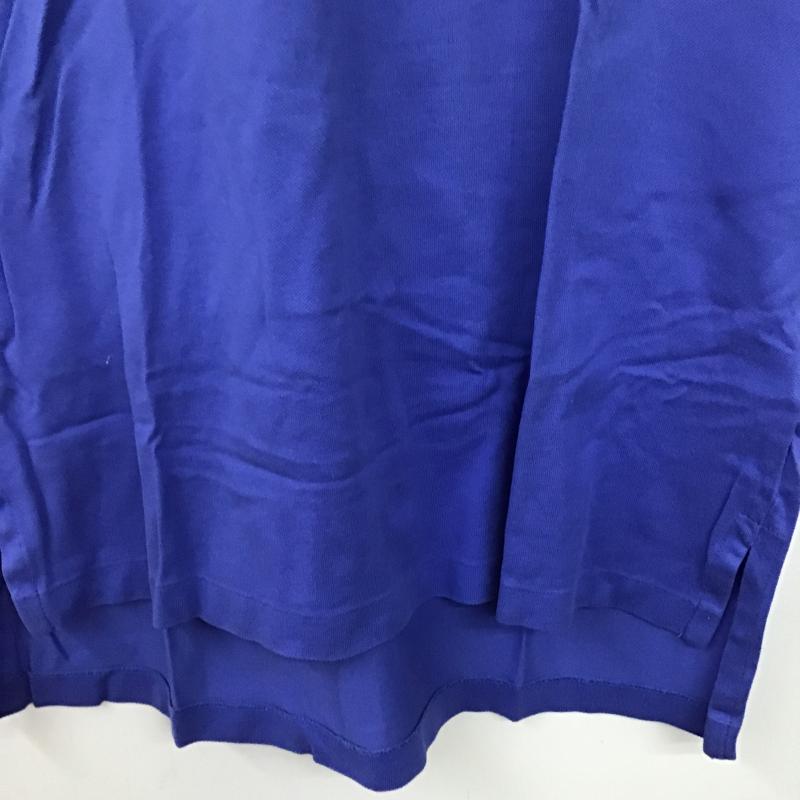 ポロラルフローレン POLO RALPH LAUREN ポロシャツ 半袖 半袖ポロシャツ カラーシャツ 半袖カットソー M ロゴ、文字 青 / ブルー / blue メンズ USED 古着 中古 10161847