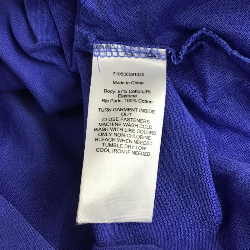 ポロラルフローレン POLO RALPH LAUREN ポロシャツ 半袖 半袖ポロシャツ カラーシャツ 半袖カットソー M ロゴ、文字 青 / ブルー / blue メンズ USED 古着 中古 10161847