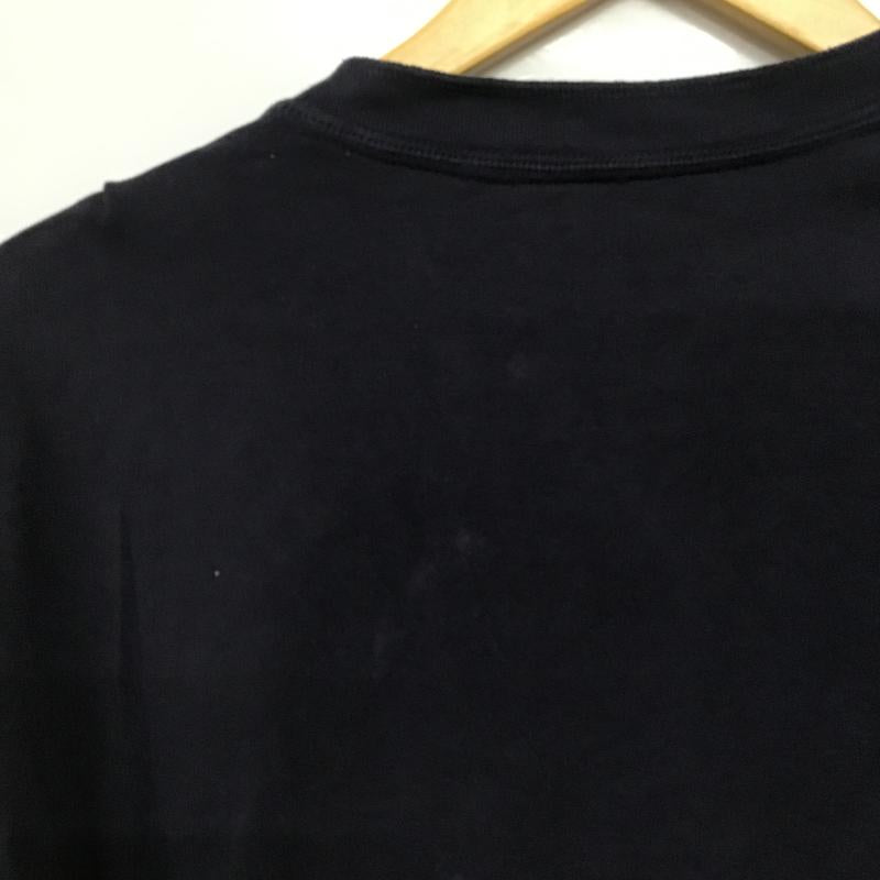 エディーバウアー Eddie Bauer カットソー 長袖 ヘンリーネックカットソー 長袖カットソー L 無地 紺 / ネイビー / navy メンズ USED 古着 中古 10161852