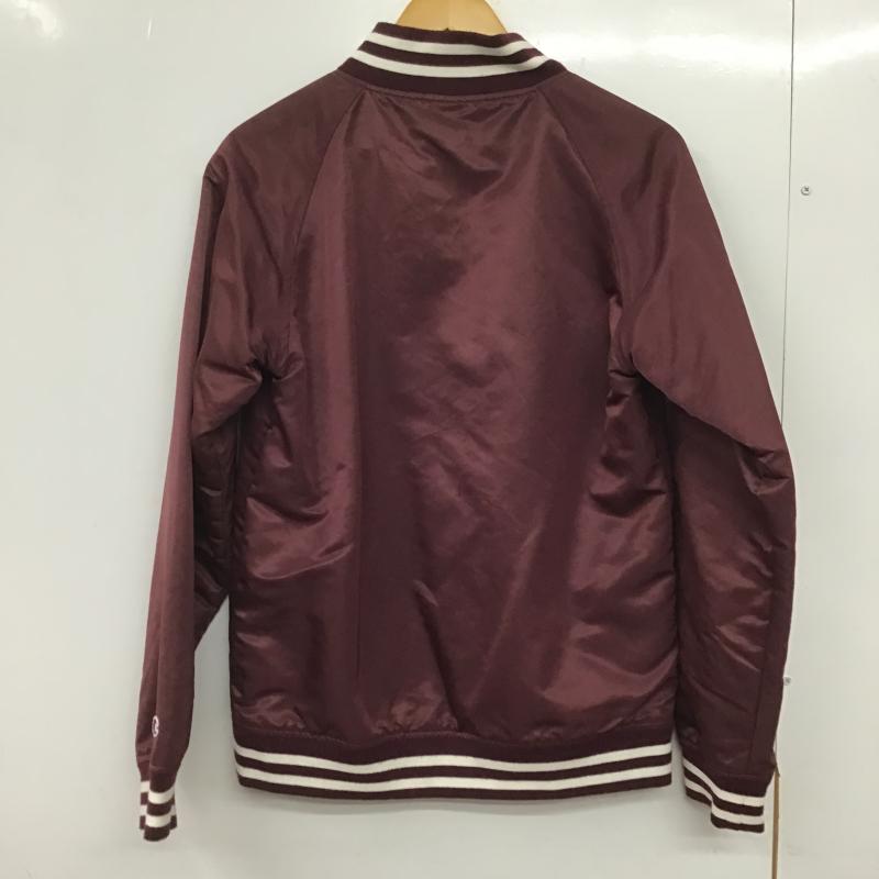 チャンピオン Champion ジャケット、上着 ジャンパー、ブルゾン S ロゴ、文字 えんじ / ワインレッド / dark red メンズ USED 古着 中古 10161853