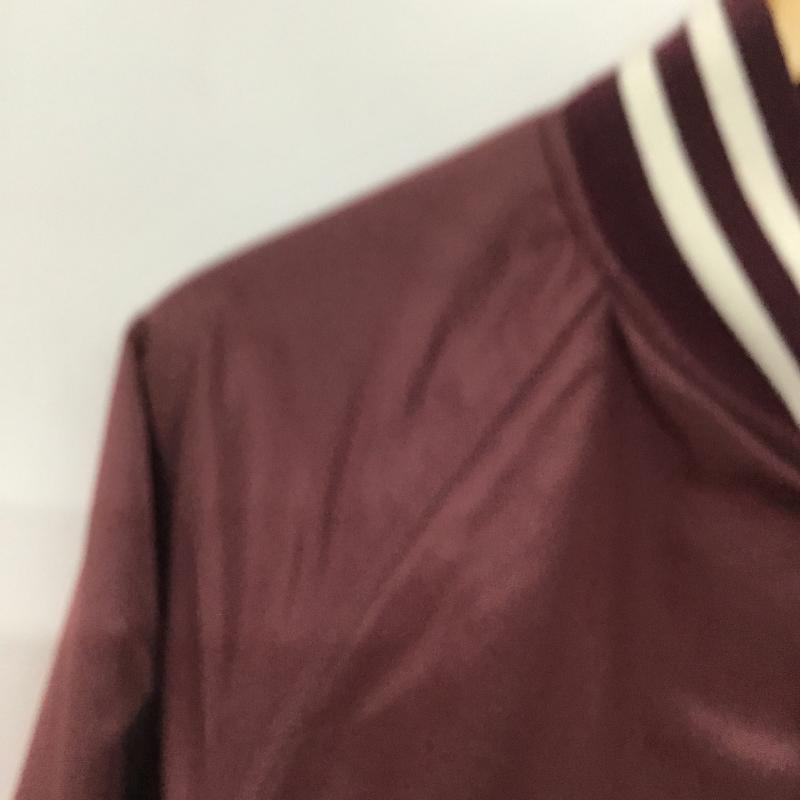 チャンピオン Champion ジャケット、上着 ジャンパー、ブルゾン S ロゴ、文字 えんじ / ワインレッド / dark red メンズ USED 古着 中古 10161853