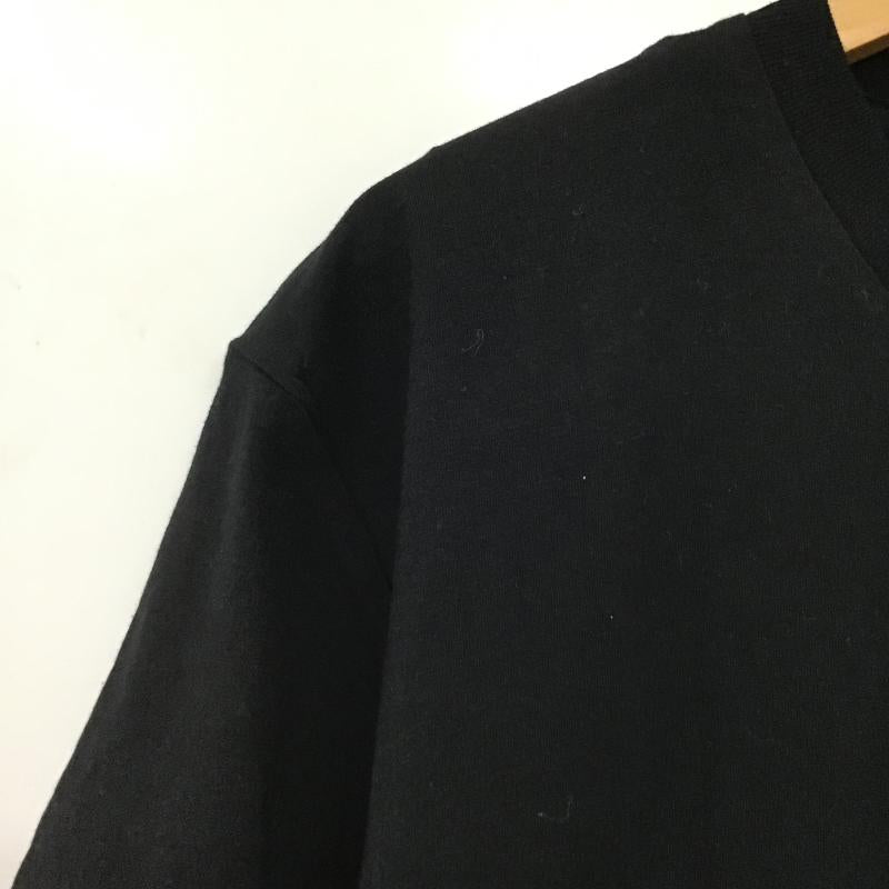 デウスエクスマキナ DEUS EX MACHINA Tシャツ 半袖 半袖カットソー プリントTシャツ クルーネックカットソー L ロゴ、文字 黒 / ブラック / black メンズ USED 古着 中古 10161854