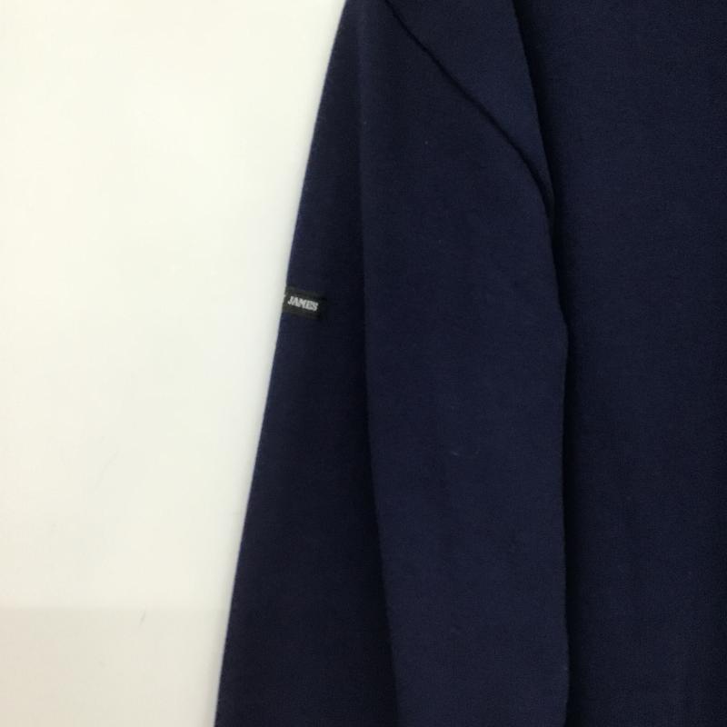 セントジェームス SAINT JAMES カットソー 長袖 長袖カットソー 無地カットソー ワイドネック XL 無地 紺 / ネイビー / navy メンズ USED 古着 中古 10161855
