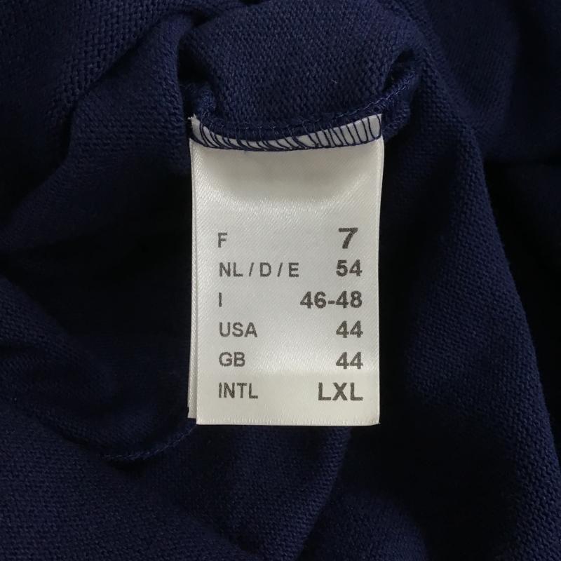 セントジェームス SAINT JAMES カットソー 長袖 長袖カットソー 無地カットソー ワイドネック XL 無地 紺 / ネイビー / navy メンズ USED 古着 中古 10161855